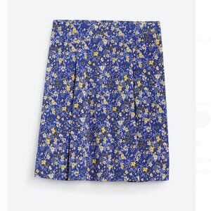 Stitch Fix Gilli Willet Blue Floral Knit Skirt NWT | Size L